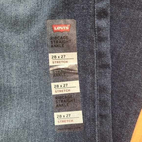 Nwt LEVI'S Ribcage Straight Ankle - Picture 12 of 13